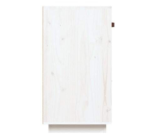 Aparador madera maciza de pino blanco 100x40x75 cm