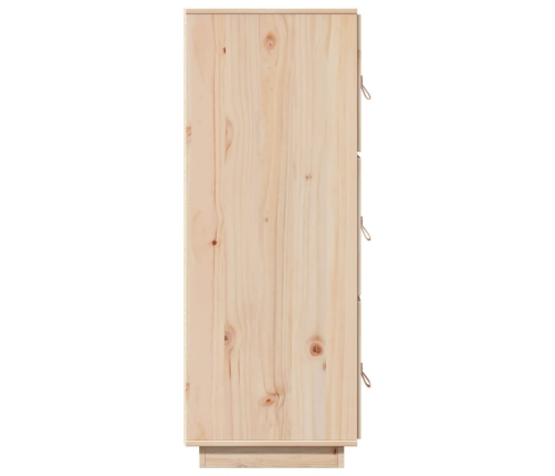 Aparador alto madera maciza de pino 34x40x108,5 cm