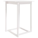 Mesa alta de bar madera maciza de pino blanca 80x80x110 cm