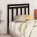 Cabecero de cama madera maciza de pino negro 95x4x100 cm