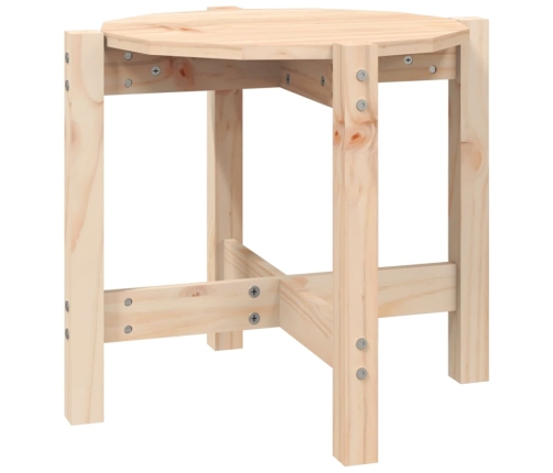 Mesa de centro de madera maciza de pino Ø52,5x45 cm