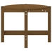 Mesa de centro madera maciza de pino marrón miel 118x63x45 cm