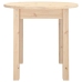 vidaXL Mesa de centro de madera maciza de pino Ø 45x40 cm