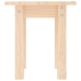 Mesa de centro de madera maciza de pino Ø35x35 cm