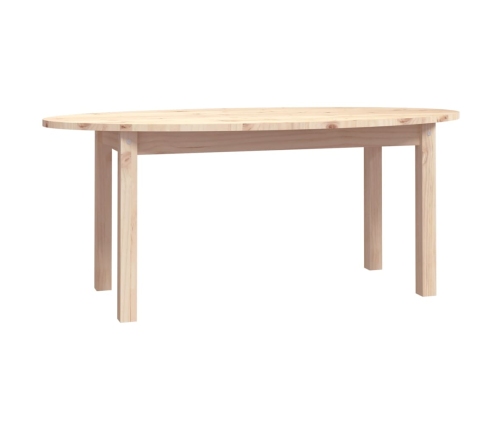 Mesa de centro de madera maciza de pino 110x55x45 cm