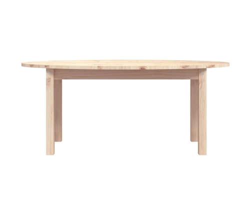 Mesa de centro de madera maciza de pino 110x55x45 cm