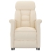 Sillón reclinable eléctrico microfibra beige