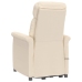 Sillón de masaje eléctrico microfibra beige