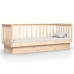 Sofá cama sin colchón madera maciza de pino 90x190 cm