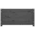 Sofá cama madera maciza de pino gris 90x200 cm