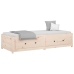 Sofá cama de madera maciza de pino 75x190 cm