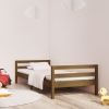 vidaXL Estructura de cama madera maciza de pino marrón miel 75x190 cm