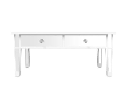 Mesa de centro especular madera tecnológica vidrio 106x45x45 cm