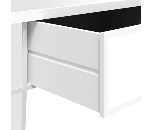 Mesa de centro especular madera tecnológica vidrio 106x45x45 cm