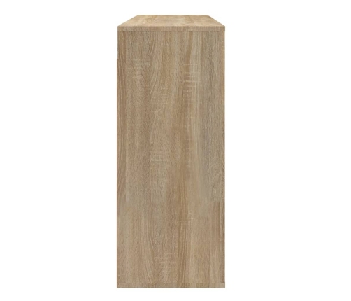 Armario de pared madera contrachapada roble sonoma 80x33x80 cm