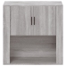 Armario de pared madera contrachapada gris Sonoma 80x33x80 cm