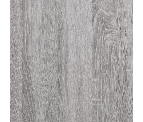 Armario de pared madera contrachapada gris Sonoma 80x33x80 cm