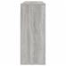 Armario de pared madera contrachapada gris Sonoma 80x33x80 cm