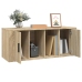 Mueble para TV madera contrachapada color roble 100x35x40 cm