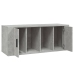 Mueble para TV contrachapada gris hormigón 100x35x40 cm