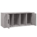 Mueble de TV madera contrachapada gris Sonoma 100x35x40 cm