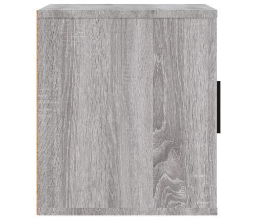 Mueble de TV madera contrachapada gris Sonoma 100x35x40 cm