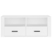 Mueble para TV madera contrachapada blanco 100x35x40 cm