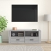 Mueble de TV madera contrachapada gris Sonoma 100x35x40 cm