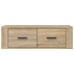 Mueble TV colgante madera contrachapada roble Sonoma 80x36x25cm