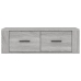 Mueble TV colgante madera contrachapada gris Sonoma 80x36x25 cm