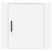 vidaXL Mesitas de noche de pared 2 uds blanco 50x30x47 cm