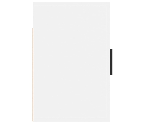 vidaXL Mesitas de noche de pared 2 uds blanco 50x30x47 cm