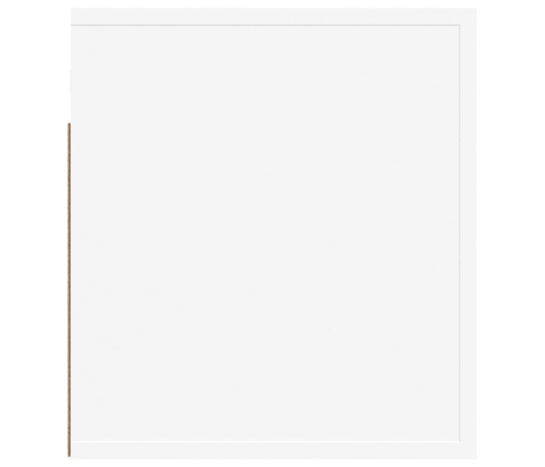 Mesitas de noche de pared 2 uds blanco 50x36x40 cm