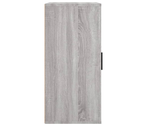 Aparador de madera contrachapada gris Sonoma 40x33x70 cm