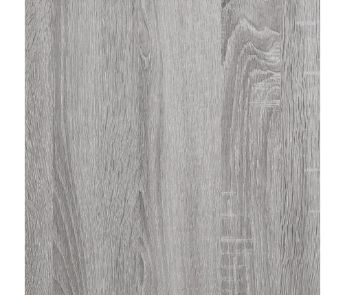 Aparador de madera contrachapada gris Sonoma 40x33x70 cm