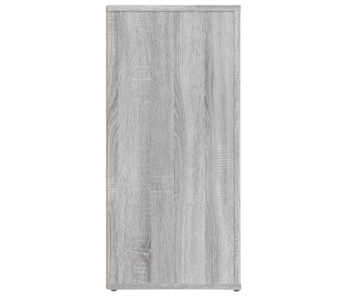 Aparador de madera contrachapada gris Sonoma 40x33x70 cm