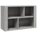 Aparador de madera contrachapada gris Sonoma 80x30x54 cm