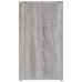 Aparador de madera contrachapada gris Sonoma 80x30x54 cm