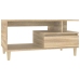 Mesa de centro madera contrachapada roble Sonoma 90x49x45 cm