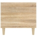 Mesa de centro madera contrachapada roble Sonoma 90x49x45 cm