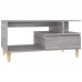 Mesa de centro madera contrachapada gris Sonoma 90x49x45 cm