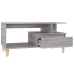 Mesa de centro madera contrachapada gris Sonoma 90x49x45 cm