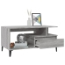 vidaXL Mesa de centro madera contrachapada gris Sonoma 90x49x45 cm