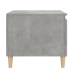 Mesa de centro madera contrachapada gris hormigón 100x50x45 cm