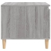 Mesa de centro madera contrachapada gris Sonoma 100x50x45 cm