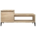 Mesa de centro madera contrachapada roble Sonoma 100x50x45 cm