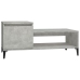 Mesa de centro madera contrachapada gris hormigón 100x50x45 cm