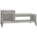 Mesa de centro madera contrachapada gris hormigón 100x50x45 cm