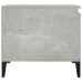 Mesa de centro madera contrachapada gris hormigón 100x50x45 cm