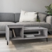 vidaXL Mesa de centro madera contrachapada gris Sonoma 100x50x45 cm